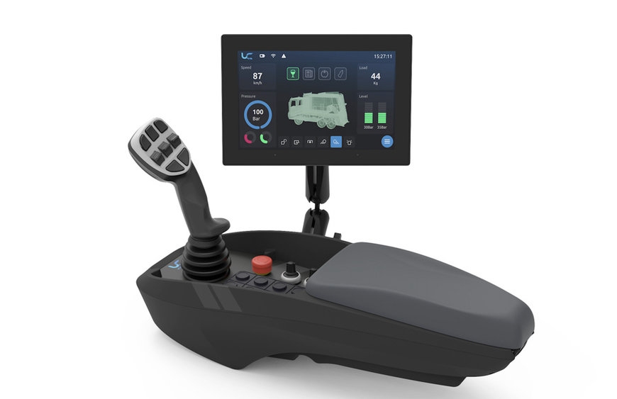 AX400, il nuovo bracciolo per veicoli off-highway totalmente personalizzabile